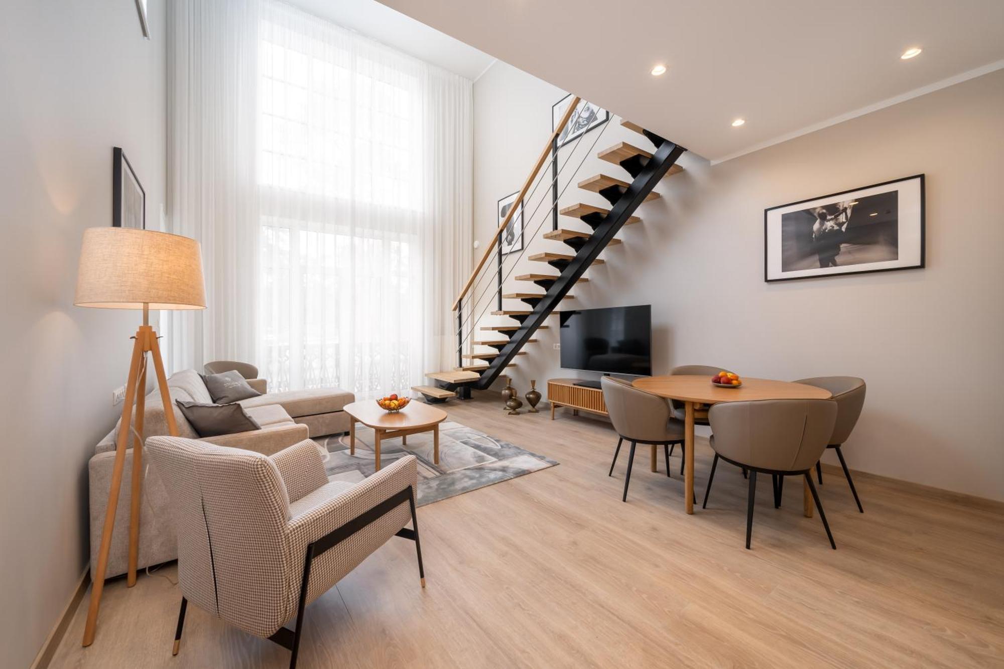 Stories Design Aparthotel Jūrkalne Rum bild