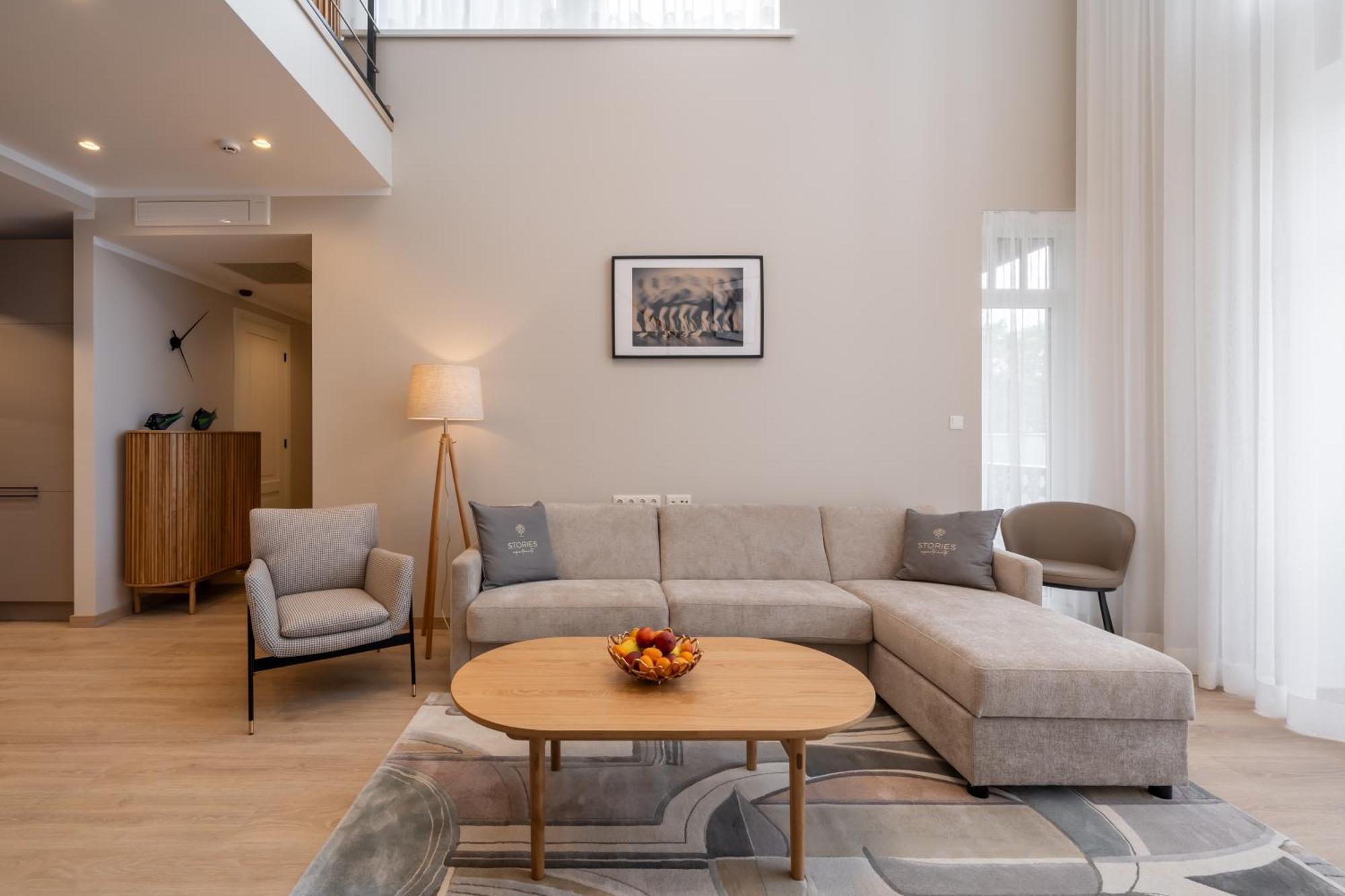 Stories Design Aparthotel Jūrkalne Rum bild