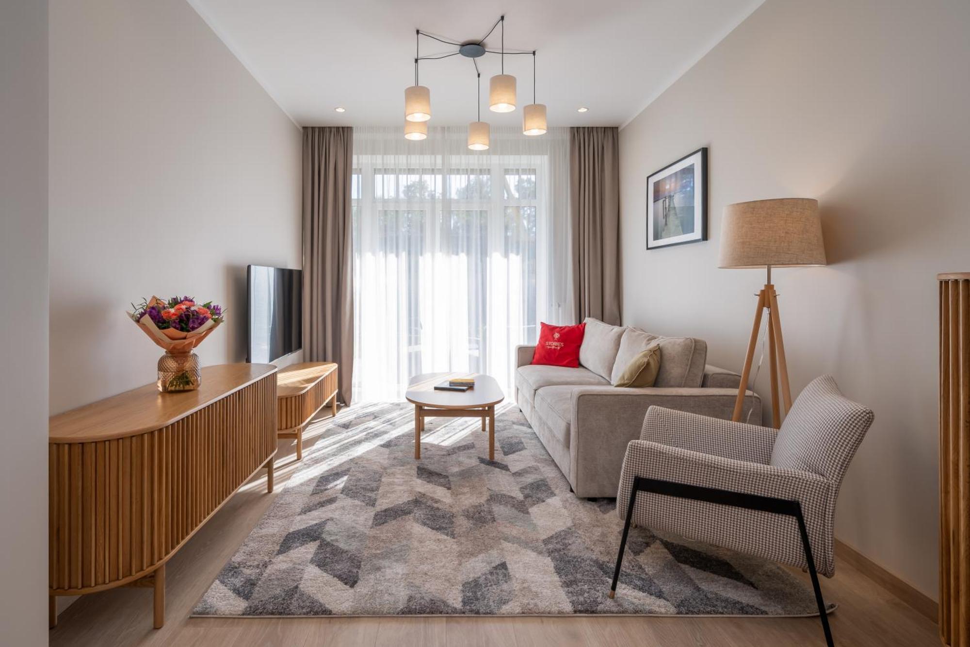 Stories Design Aparthotel Jūrkalne Rum bild